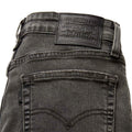 Black - Lifestyle - Levis Womens-Ladies 726 Leather Patch High Rise Jeans