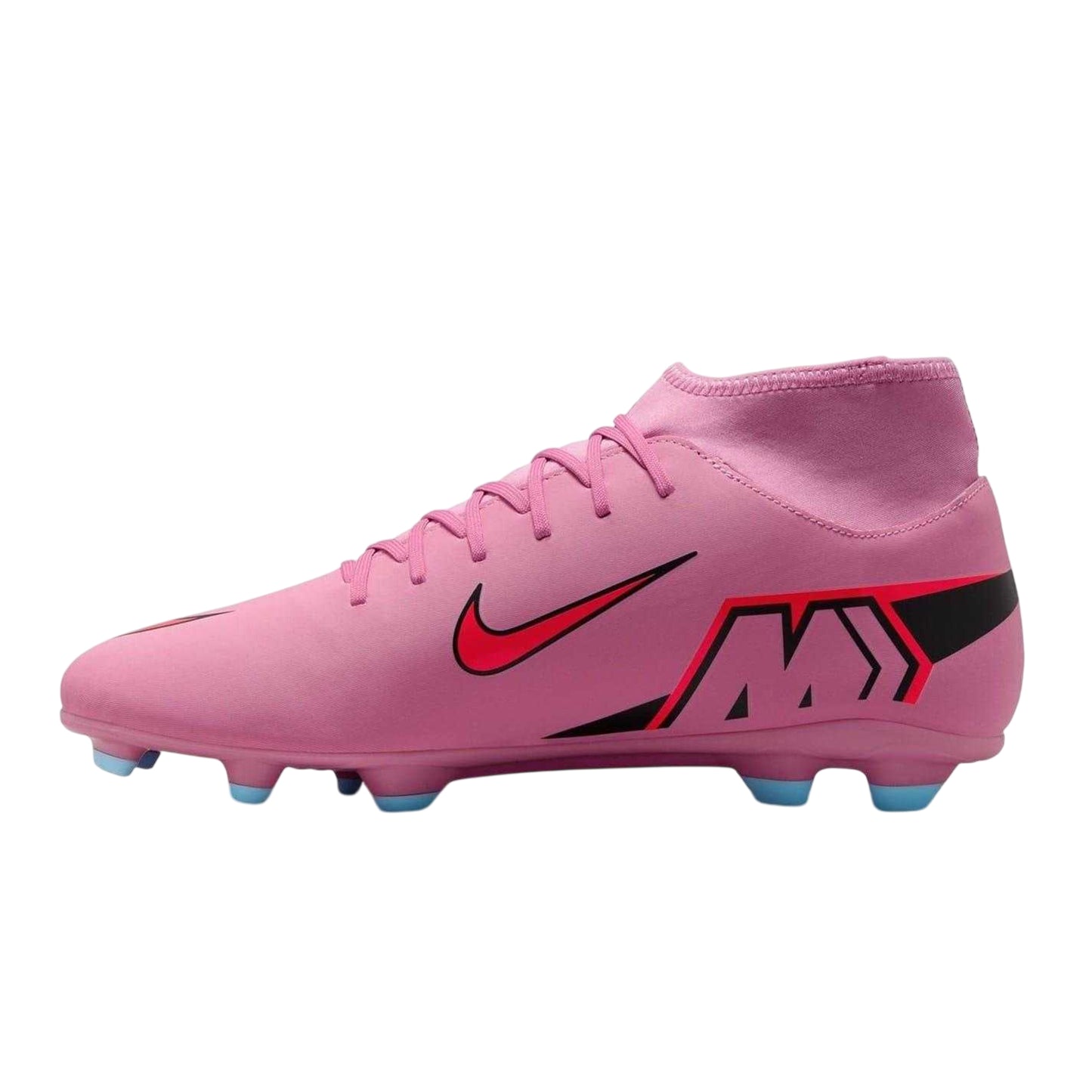 Pink-Black - Lifestyle - Nike Unisex Adult Mercurial Superfly 10 Club Firm Ground Football Boots