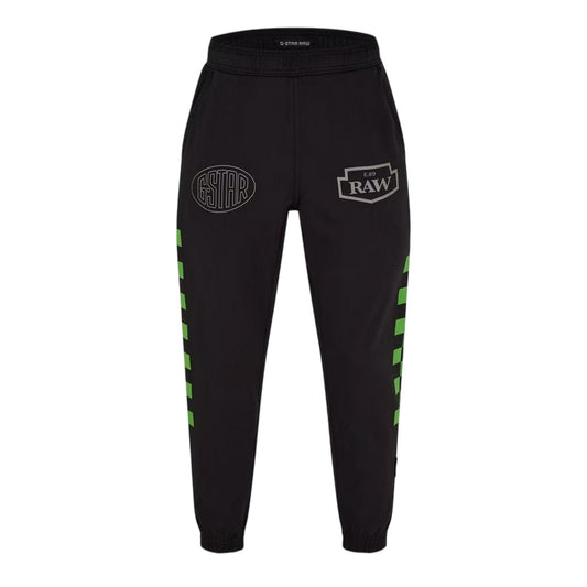 Dark Black - Front - G-Star Mens Moto Joggers