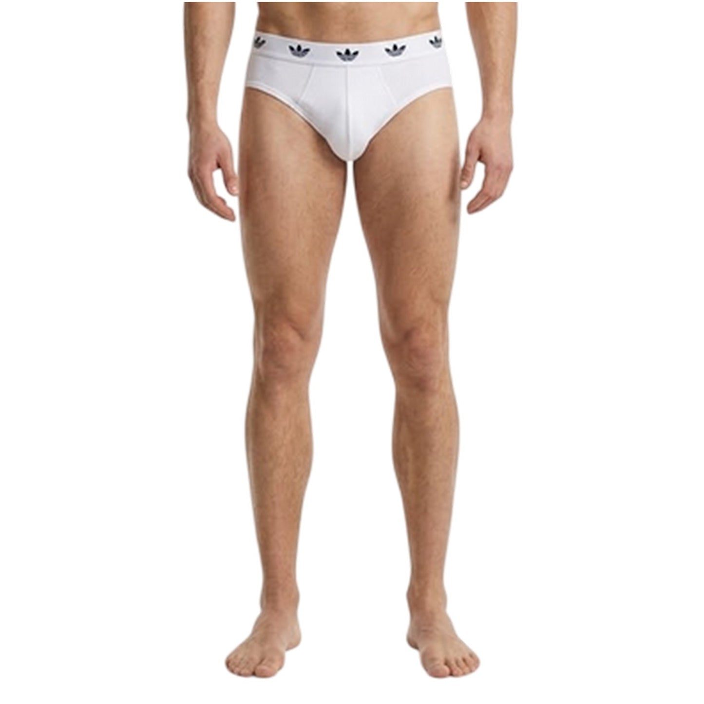 Black-White-Grey - Lifestyle - Adidas Mens Flex Comfort Briefs (Pack of 3)