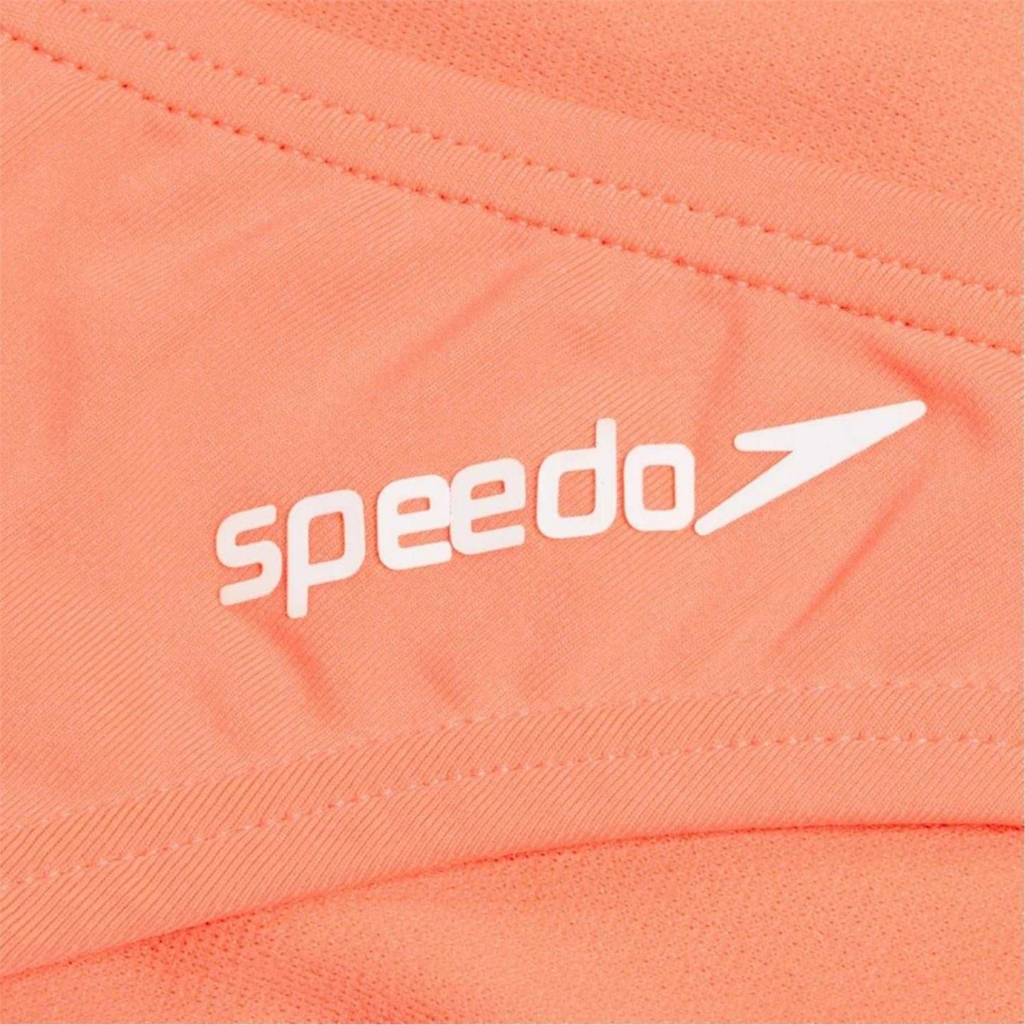 Peach - Side - Speedo Womens-Ladies Regular Swim Briefs
