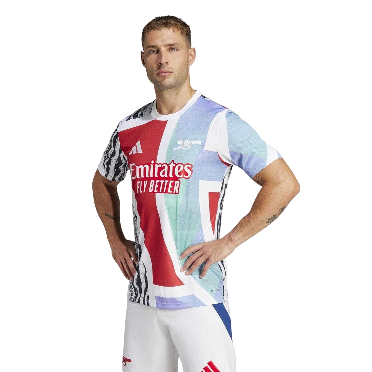 Better Scarlet - Pack Shot - Adidas Unisex Adult 2024-2025 Arsenal FC Football Jersey