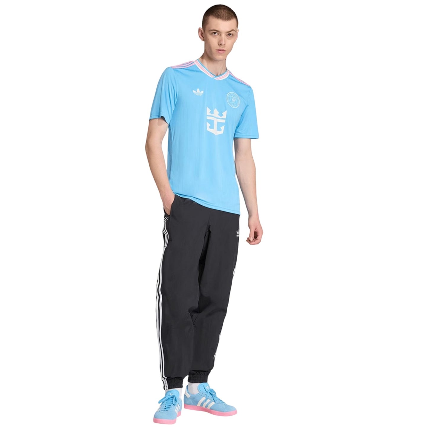 Blue - Pack Shot - Adidas Unisex Adult 2025-2026 Inter Miami CF Football Shirt