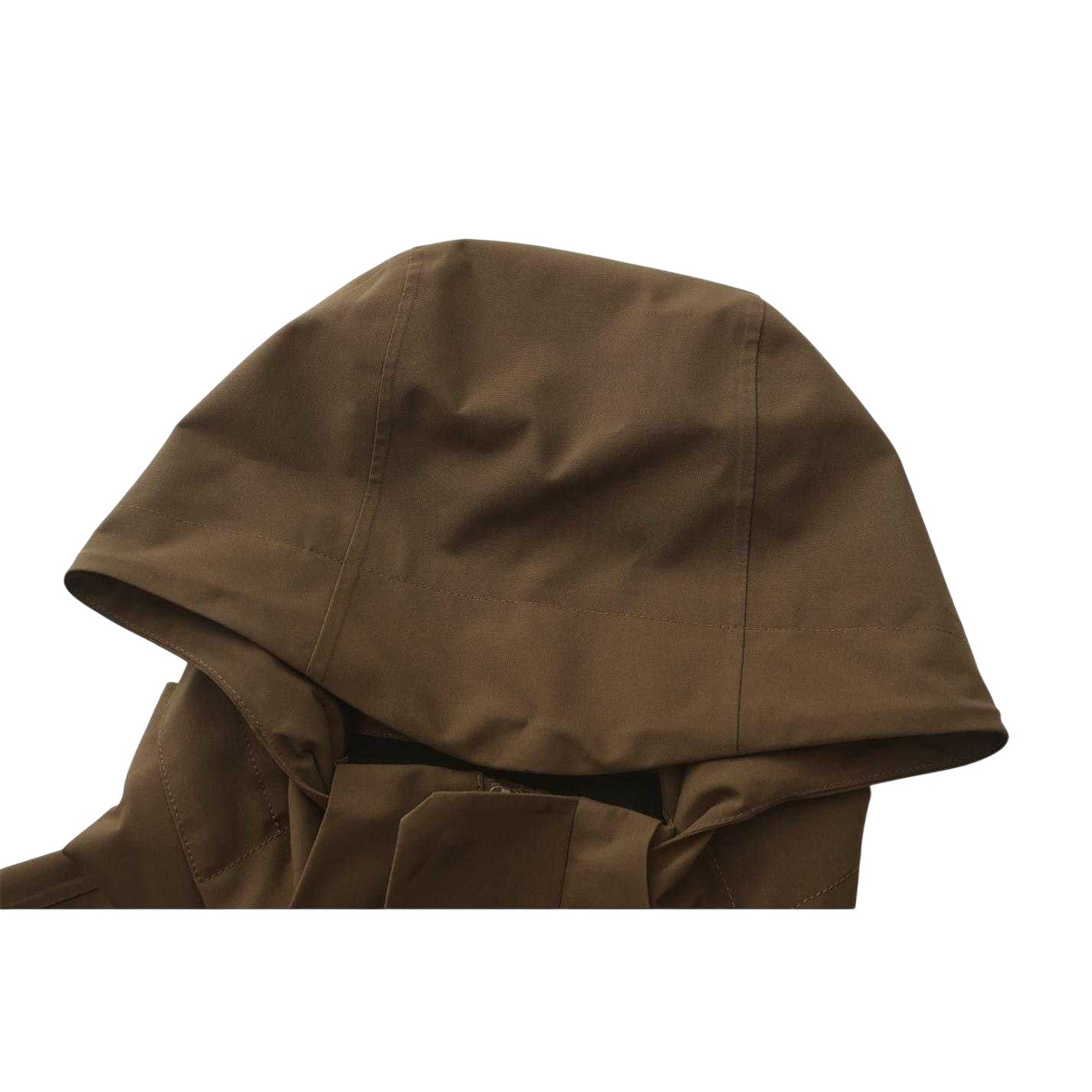 Khaki Green - Pack Shot - Firetrap Mens Plain Waterproof Jacket