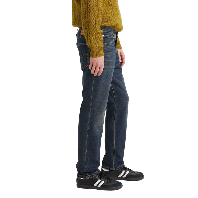 Dark Blue - Lifestyle - Levis Mens 541 Born To Adapt Athletic Tapered Jeans