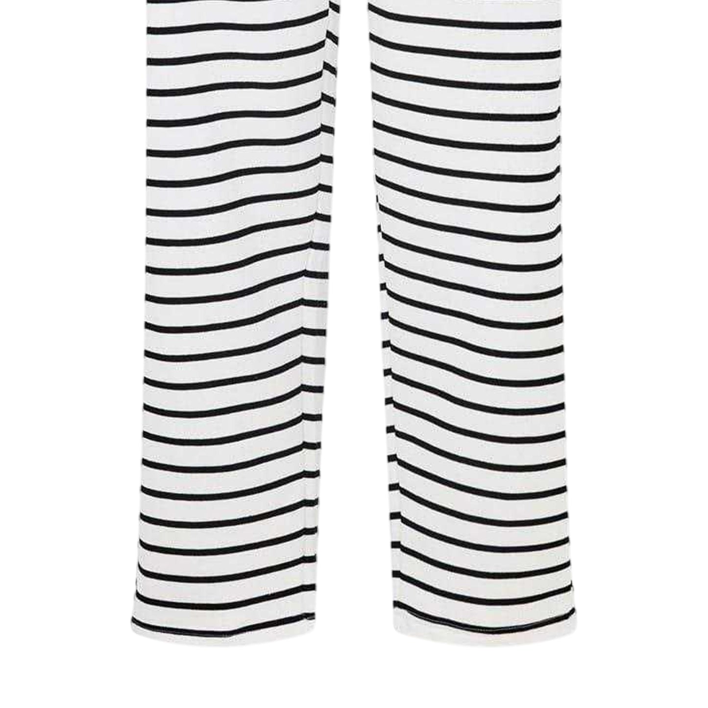 White-Black - Side - Pieces Womens-Ladies Sweatpants