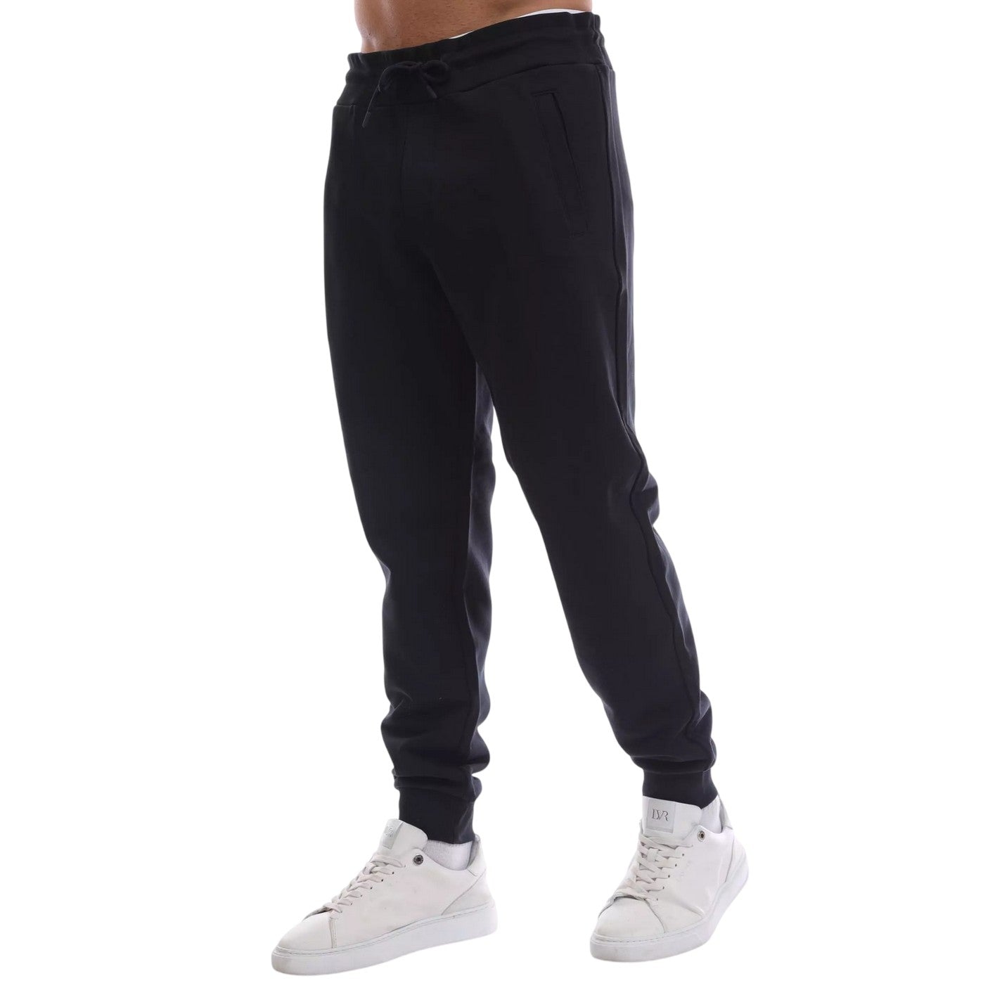 Navy Blue - Lifestyle - Emporio Armani EA7 Mens Joggers