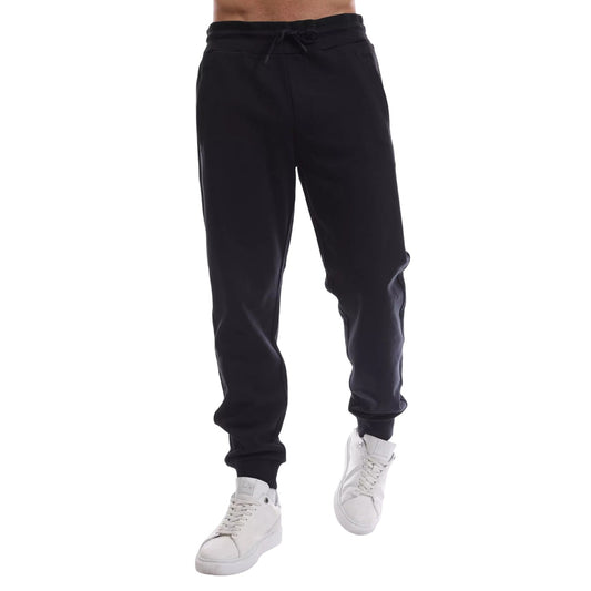 Navy Blue - Front - Emporio Armani EA7 Mens Joggers