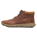 Orange - Back - Timberland Mens Winsor Park Leather Mid Cut Lace Up Boots