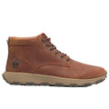 Orange - Side - Timberland Mens Winsor Park Leather Mid Cut Lace Up Boots