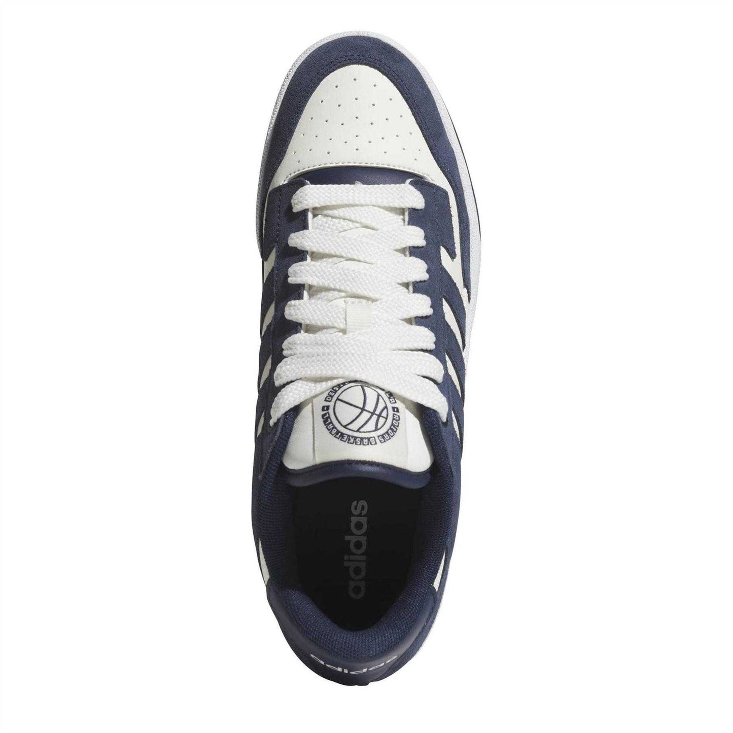 Night Indigo - Lifestyle - Adidas Mens Rapid Court Leather Trainers