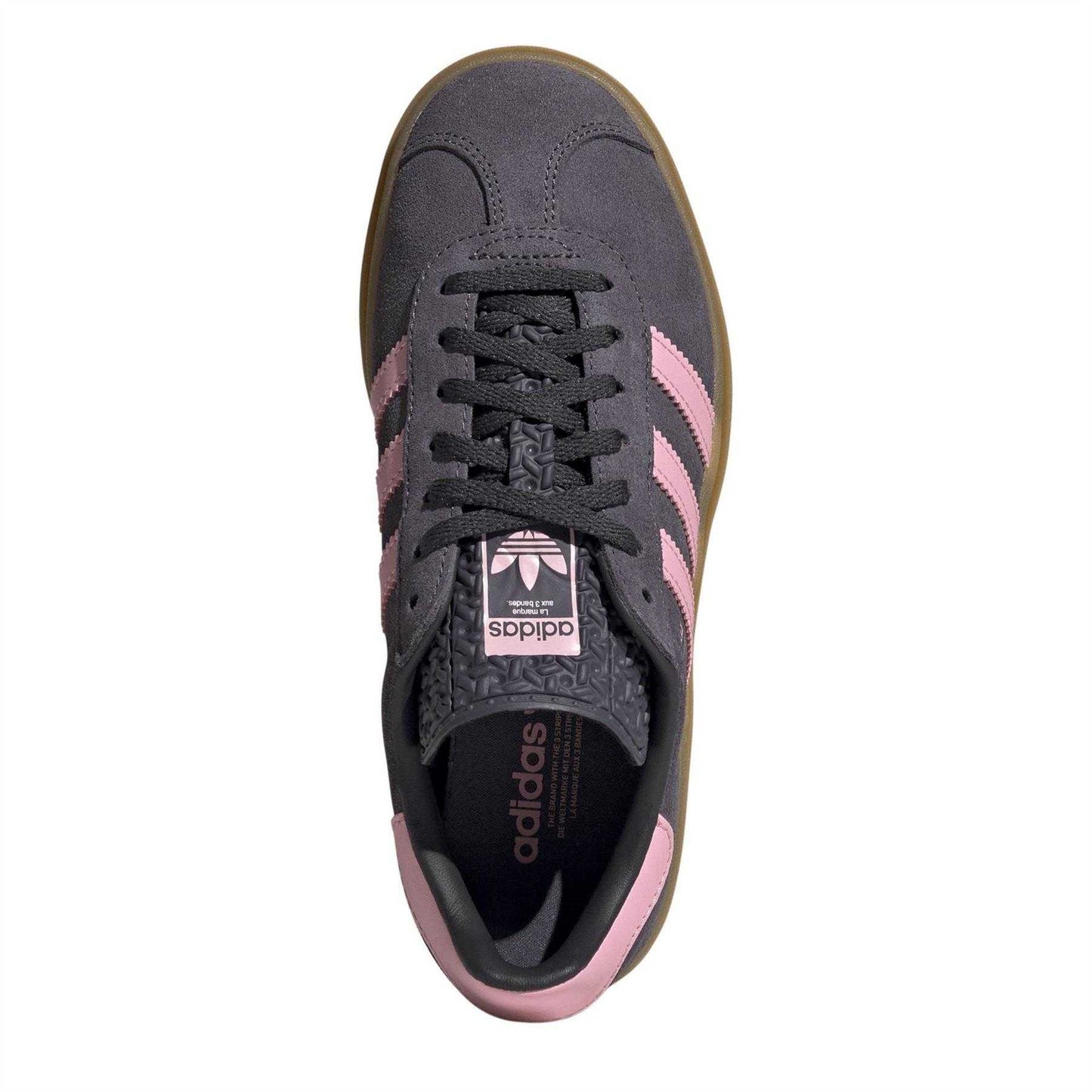 Aurora Purple-Pink - Lifestyle - Adidas Childrens-Kids Gazelle Suede Platform Trainers