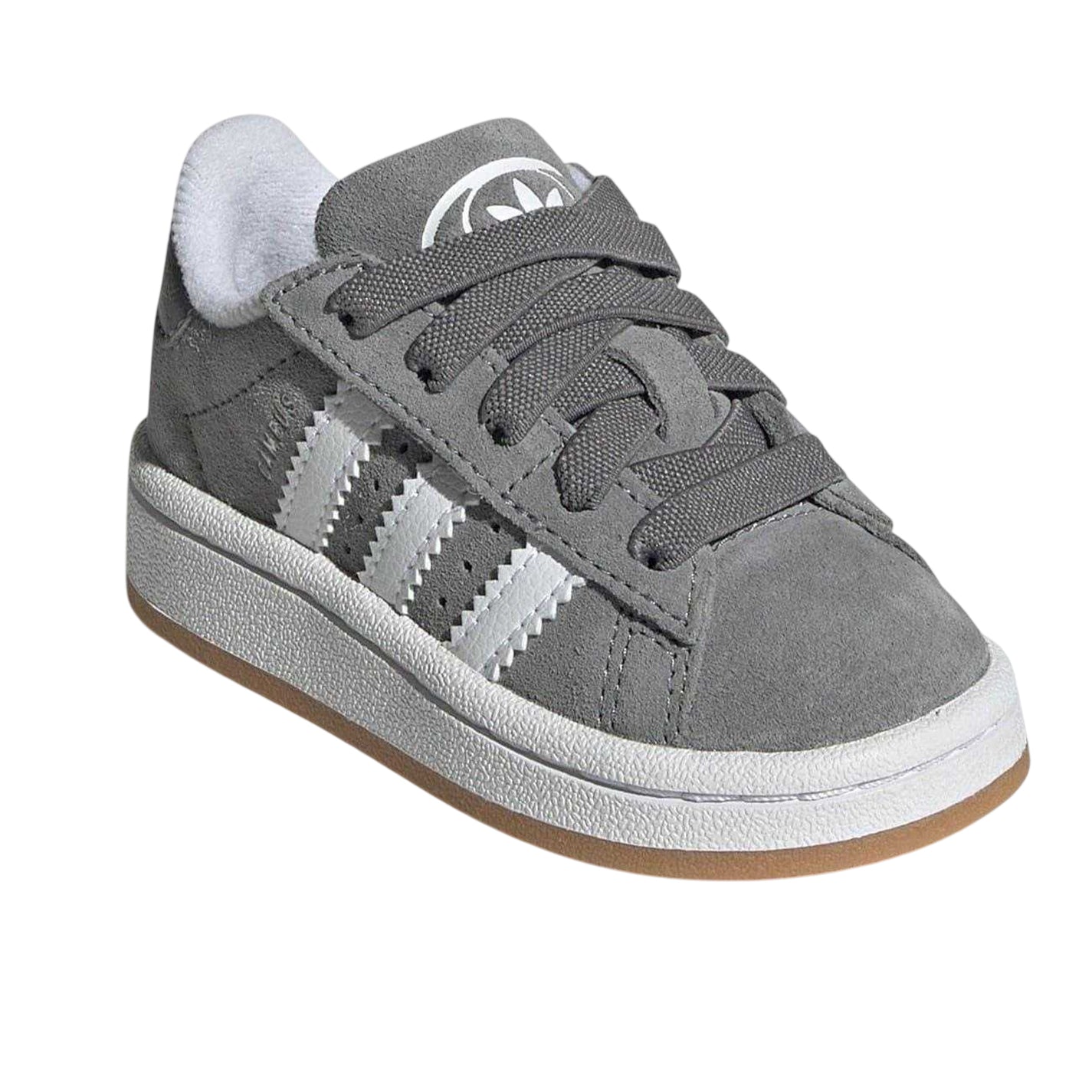 Grey-White - Lifestyle - Campus Baby Campus 00s Suede Trainers