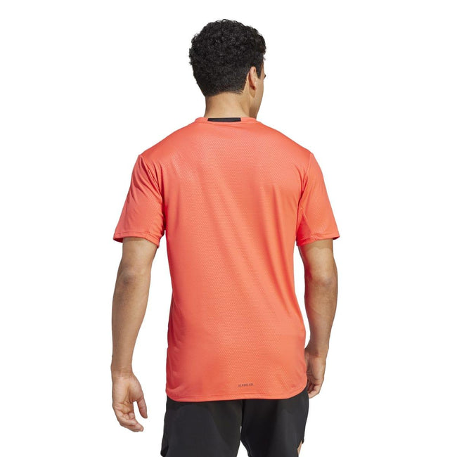 Red - Back - Adidas Unisex Adult D4T Strength T-Shirt