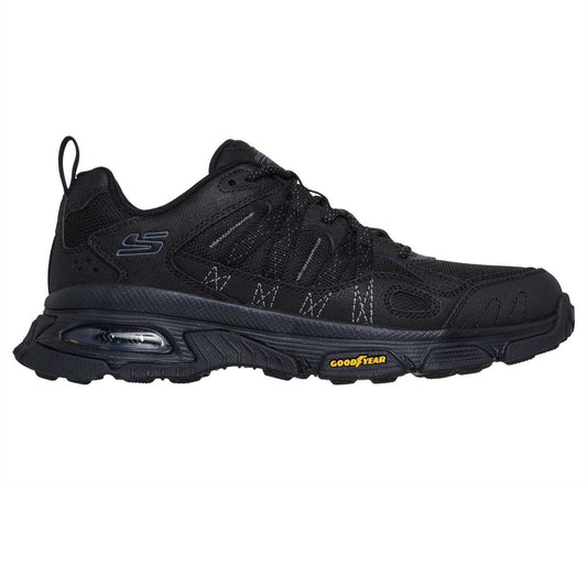 Black - Front - Skechers Mens Air Envoy Trainers