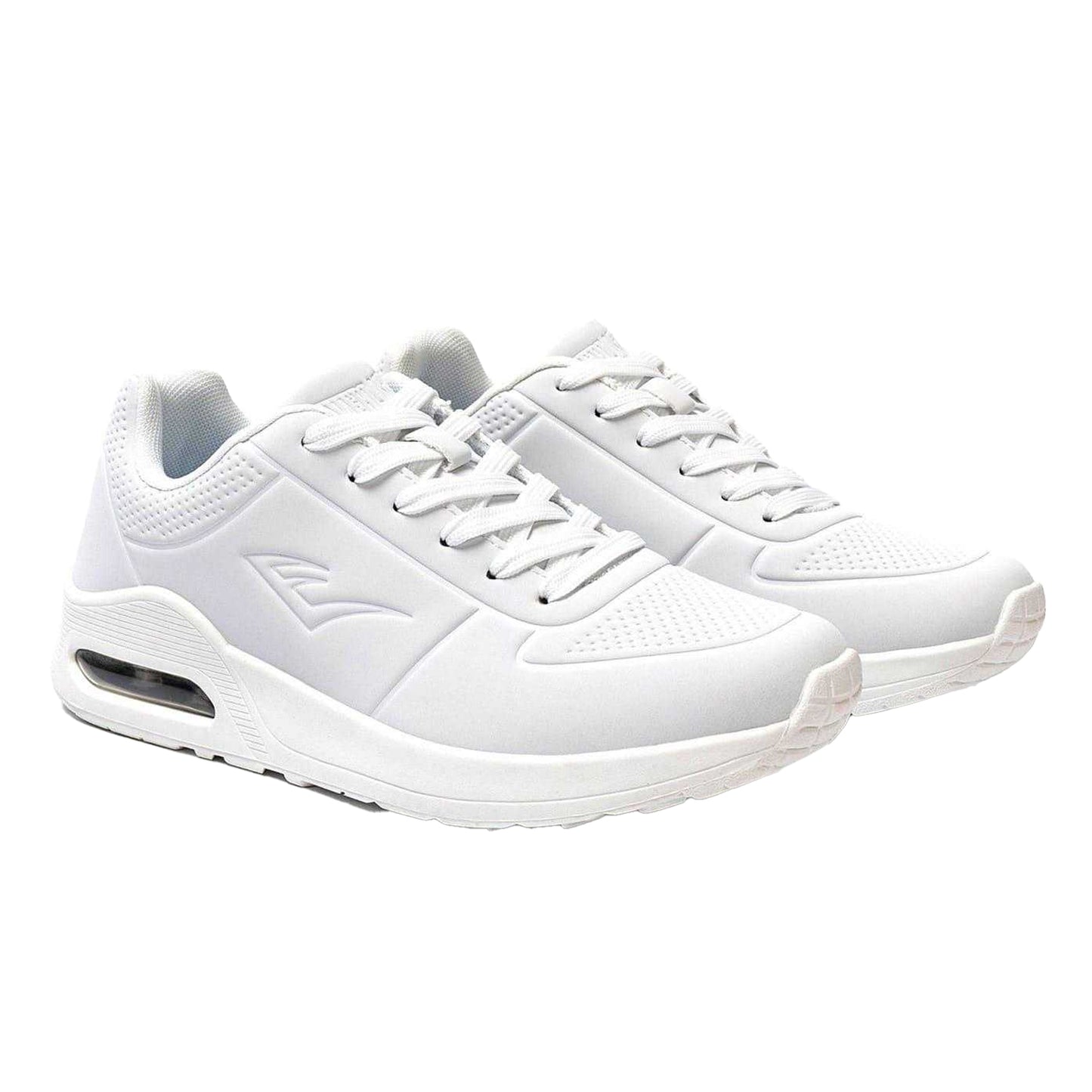 White - Pack Shot - Everlast Womens-Ladies Kaiso Trainers