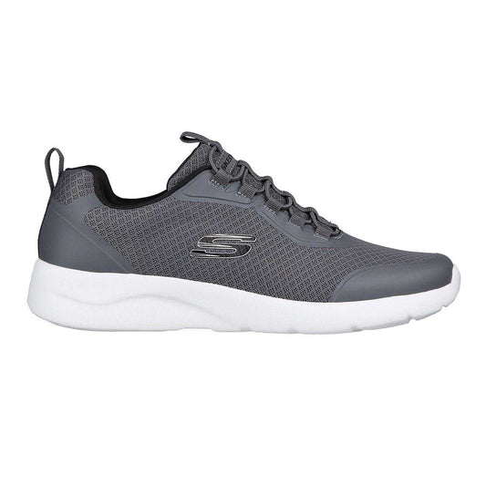 Charcoal - Front - Skechers Mens Dynamight 2.0 Setner Trainers