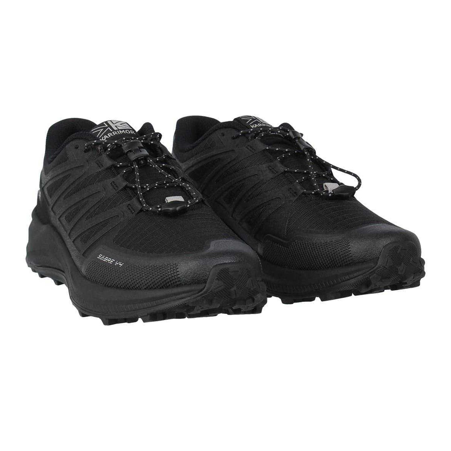 Black - Pack Shot - Karrimor Womens-Ladies Sabre 4 Running Trainers