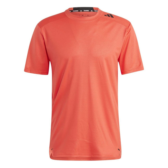 Red - Front - Adidas Unisex Adult D4T Strength T-Shirt