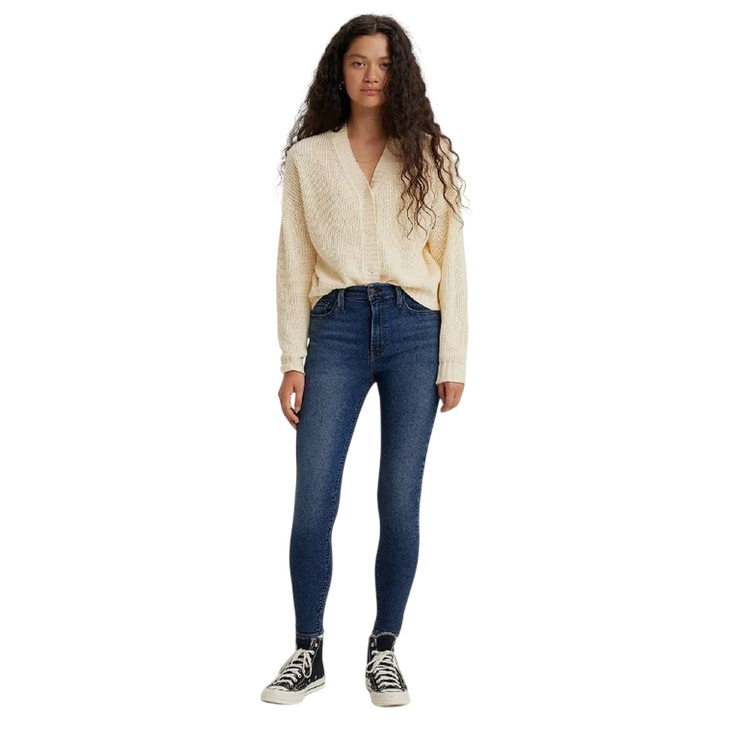 Chelsea Carbon - Lifestyle - Levis Womens-Ladies High Rise Skinny Jeans