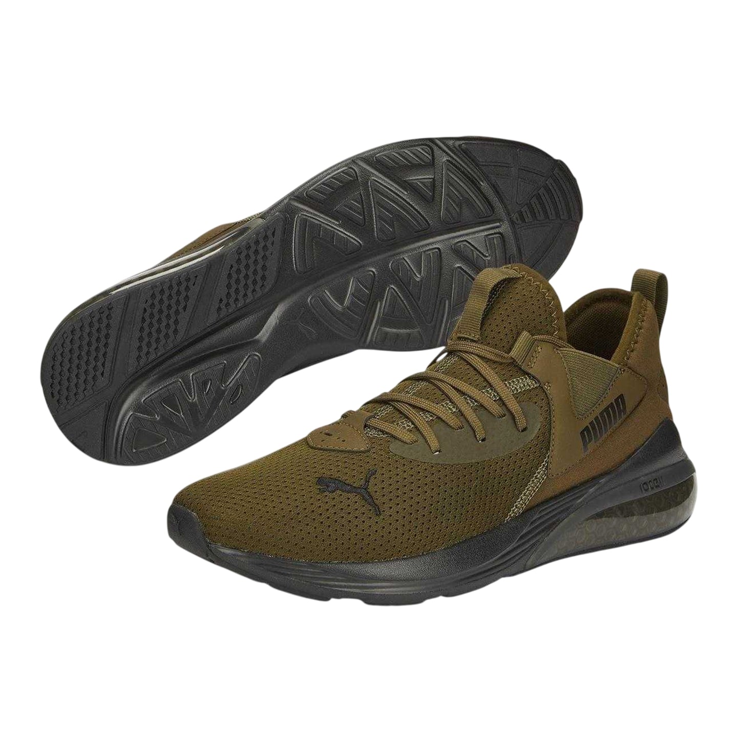 Olive-Black - Lifestyle - Puma Mens Cell Vive Trainers