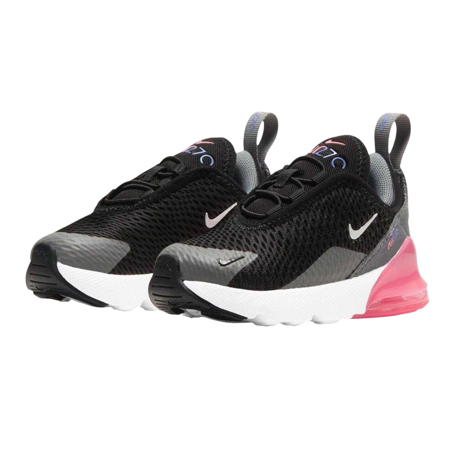 Black-Pink - Pack Shot - Nike Toddler Air Max 270 Trainers