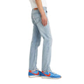Light Blue - Lifestyle - Levis Mens 502 Light On Adv Tapered Jeans