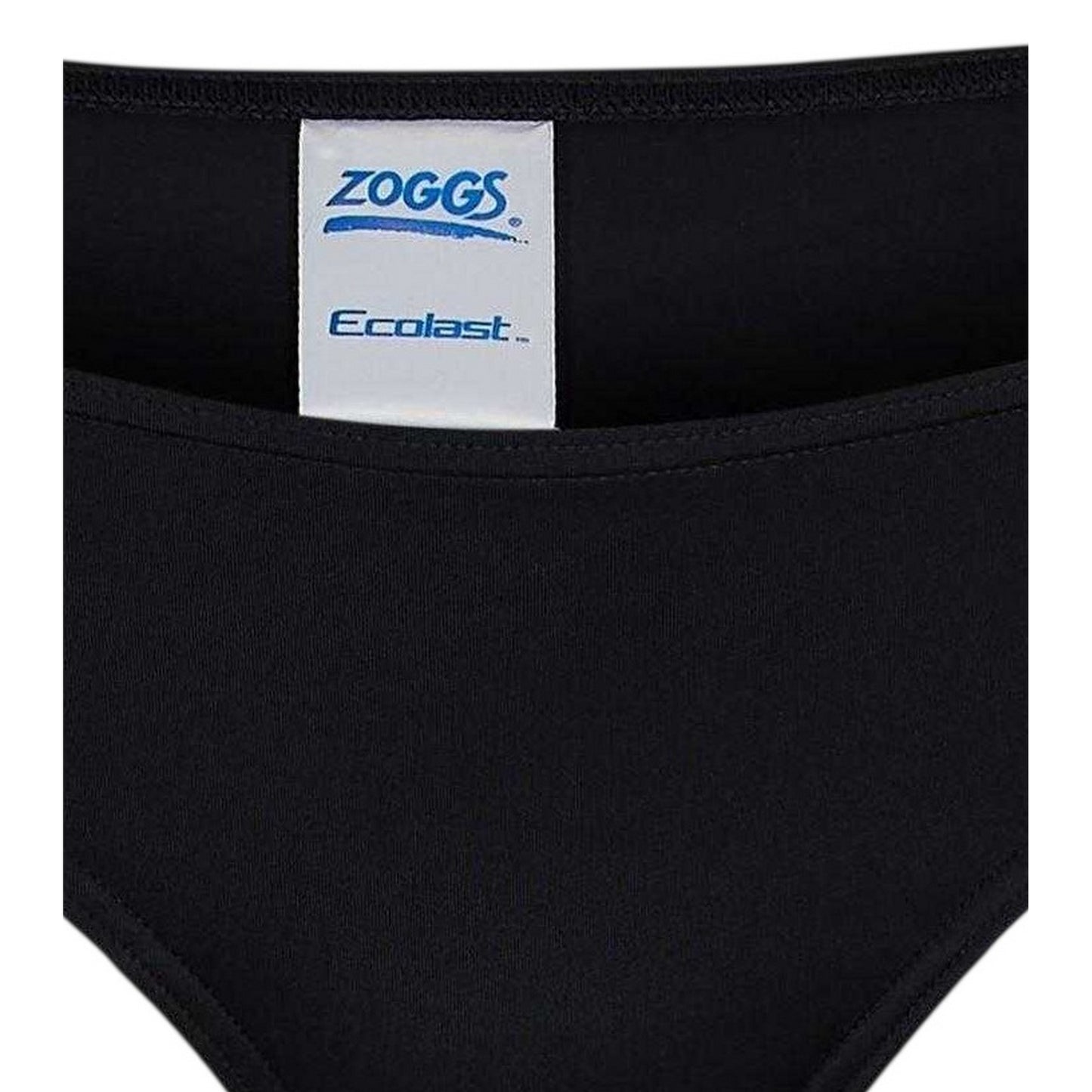 Black - Side - Zoggs Womens-Ladies Siena Swim Briefs