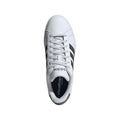 Grey-White - Side - Adidas Mens Grand Court 2.0 Trainers