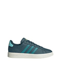 Turquoise - Back - Adidas Mens Grand Court 2.0 Trainers