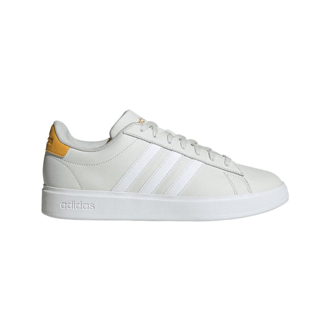 Grey - Front - Adidas Mens Grand Court 2.0 Trainers