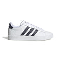 White-Black - Front - Adidas Mens Grand Court 2.0 Trainers