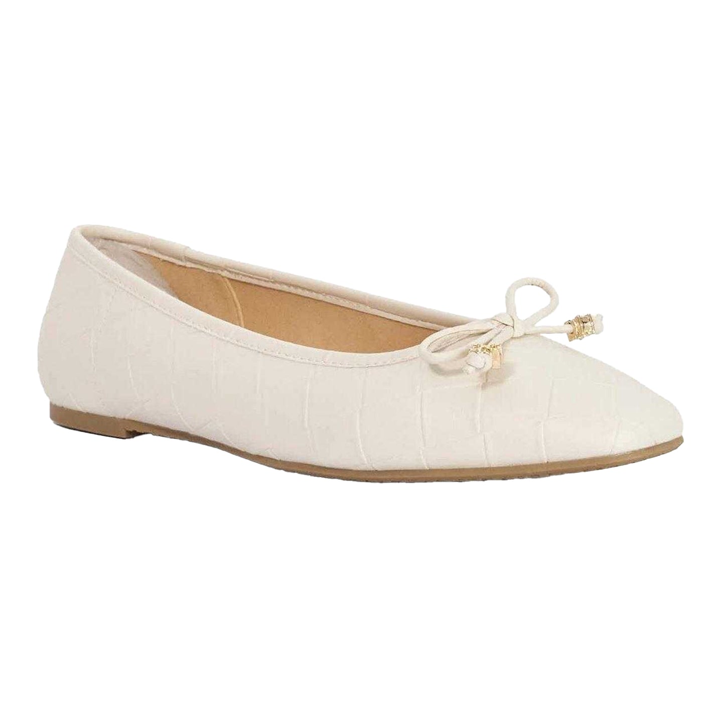 Ecru - Lifestyle - Dune London Womens-Ladies Hampers Ballet Flats