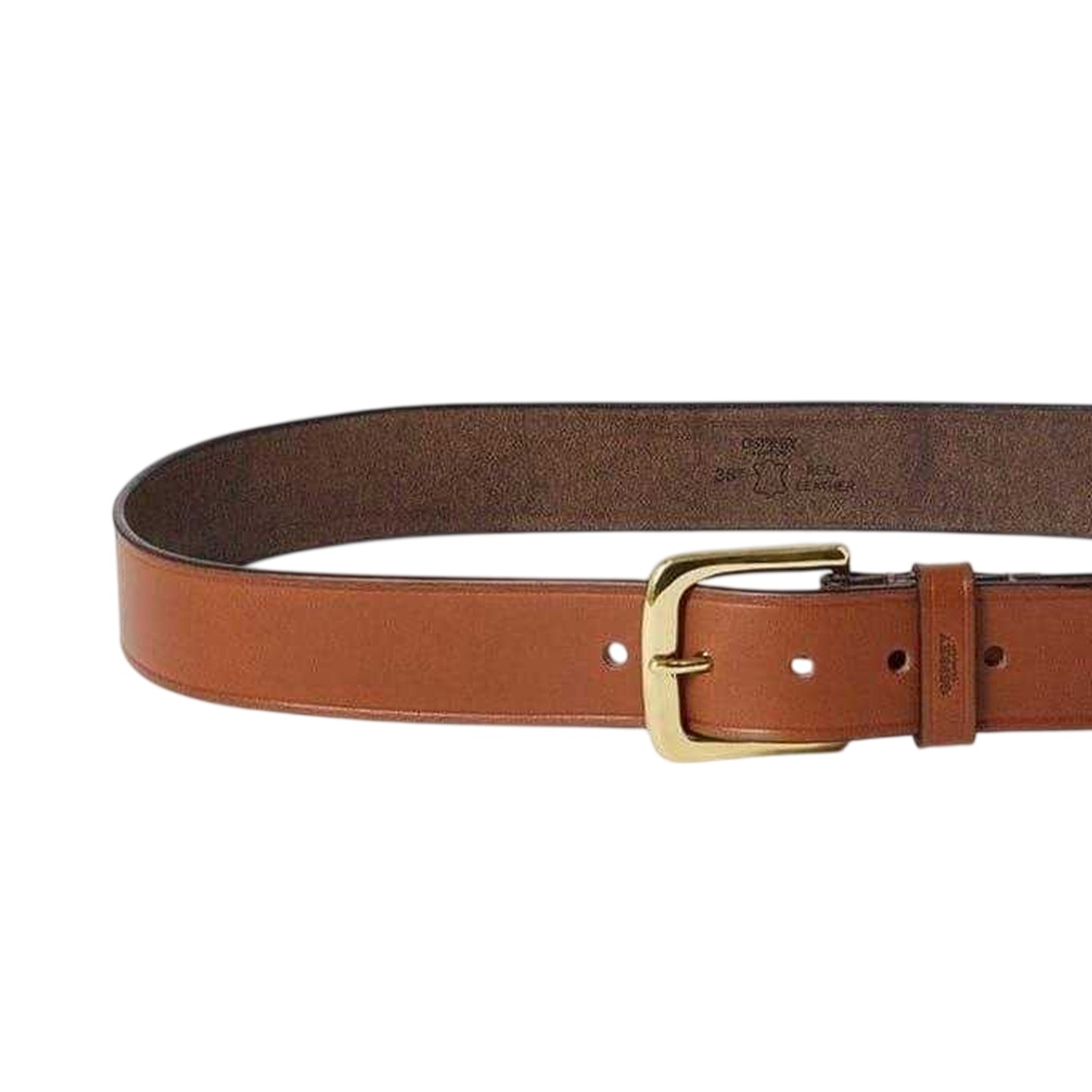Cognac - Side - Osprey Wesley Leather Belt