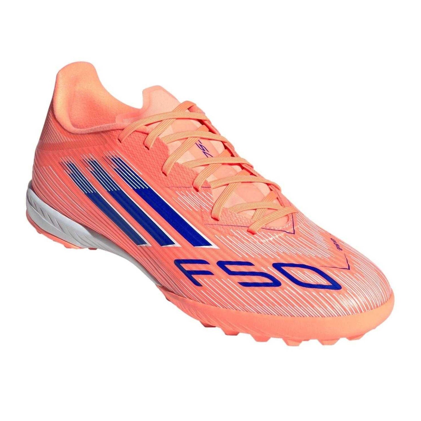 Orange-Blue - Pack Shot - Adidas Mens F50 League Artificial Ground Football Boots