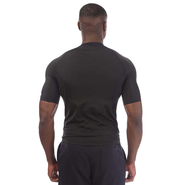 Black-Blackwatch - Back - Skins Mens Series-1 Short-Sleeved Top