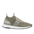 Dark Green - Back - Boss Mens Titanium Suede Panel Running Trainers