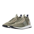 Dark Green - Front - Boss Mens Titanium Suede Panel Running Trainers