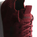 Red - Lifestyle - Boss Mens Titanium Suede Panel Running Trainers
