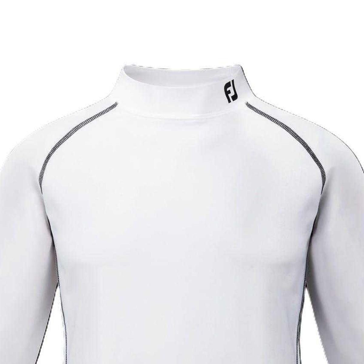 White - Side - FootJoy Mens Thermal Base Layer Top
