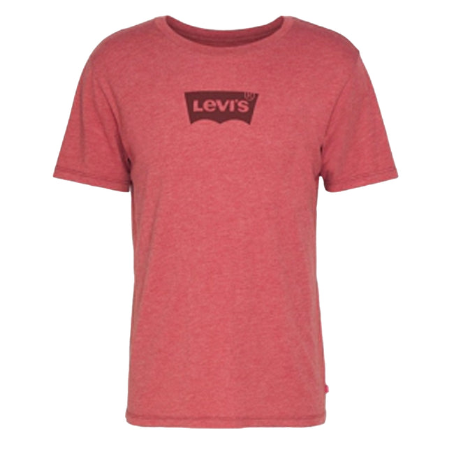 Red - Front - Levis Mens Batwing Logo Logo T-Shirt