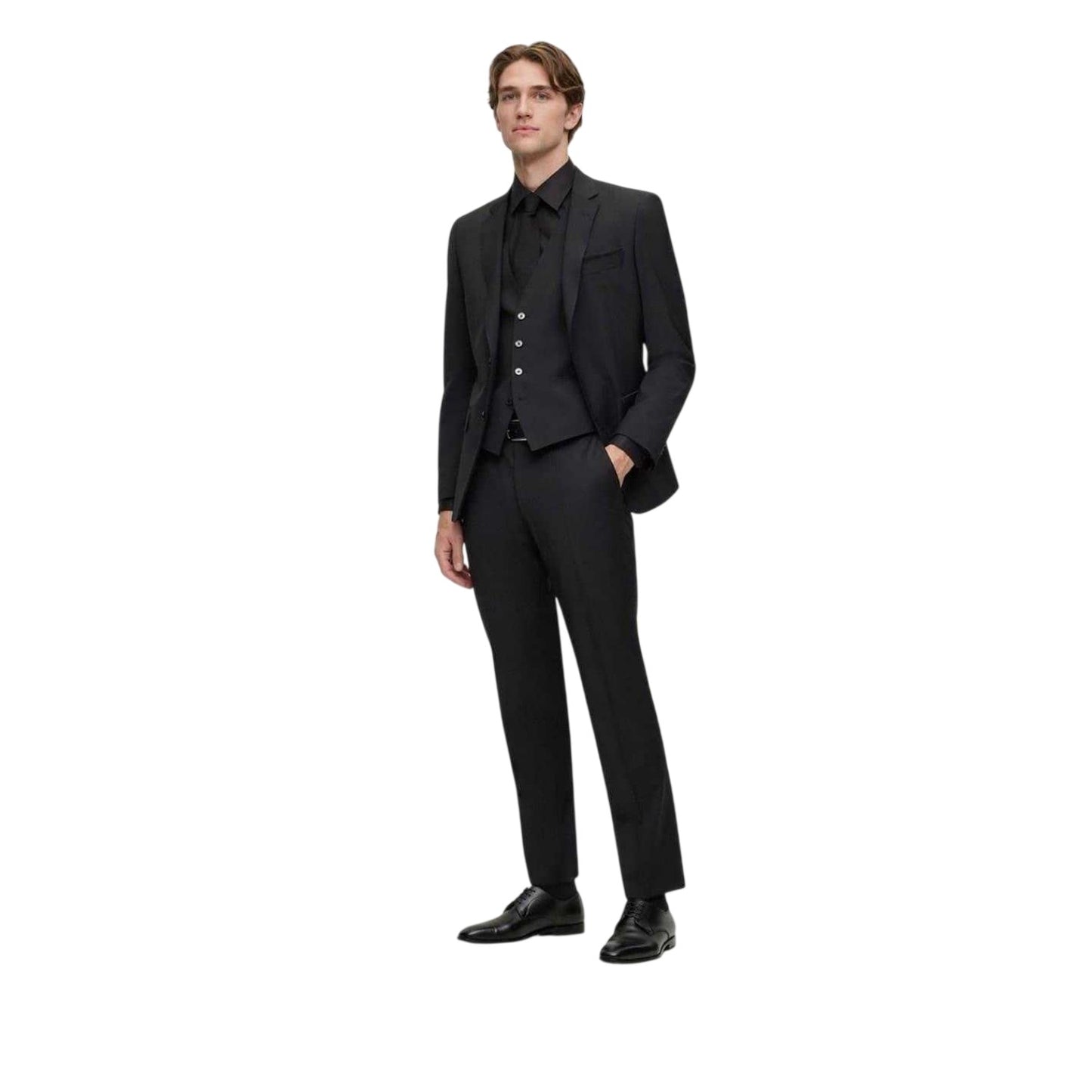 Black - Lifestyle - Boss Mens Leon Chinos