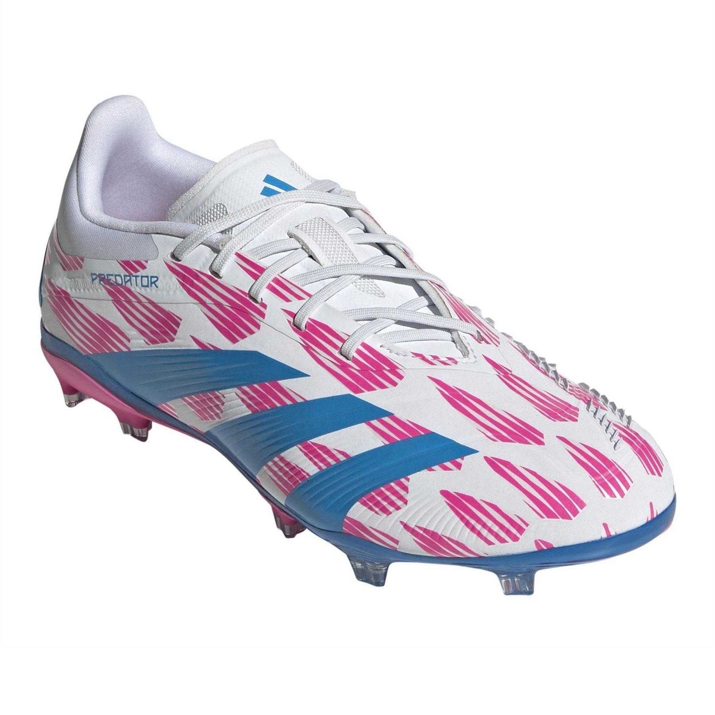 White - Pack Shot - Adidas Boys Firm Ground Football Boots