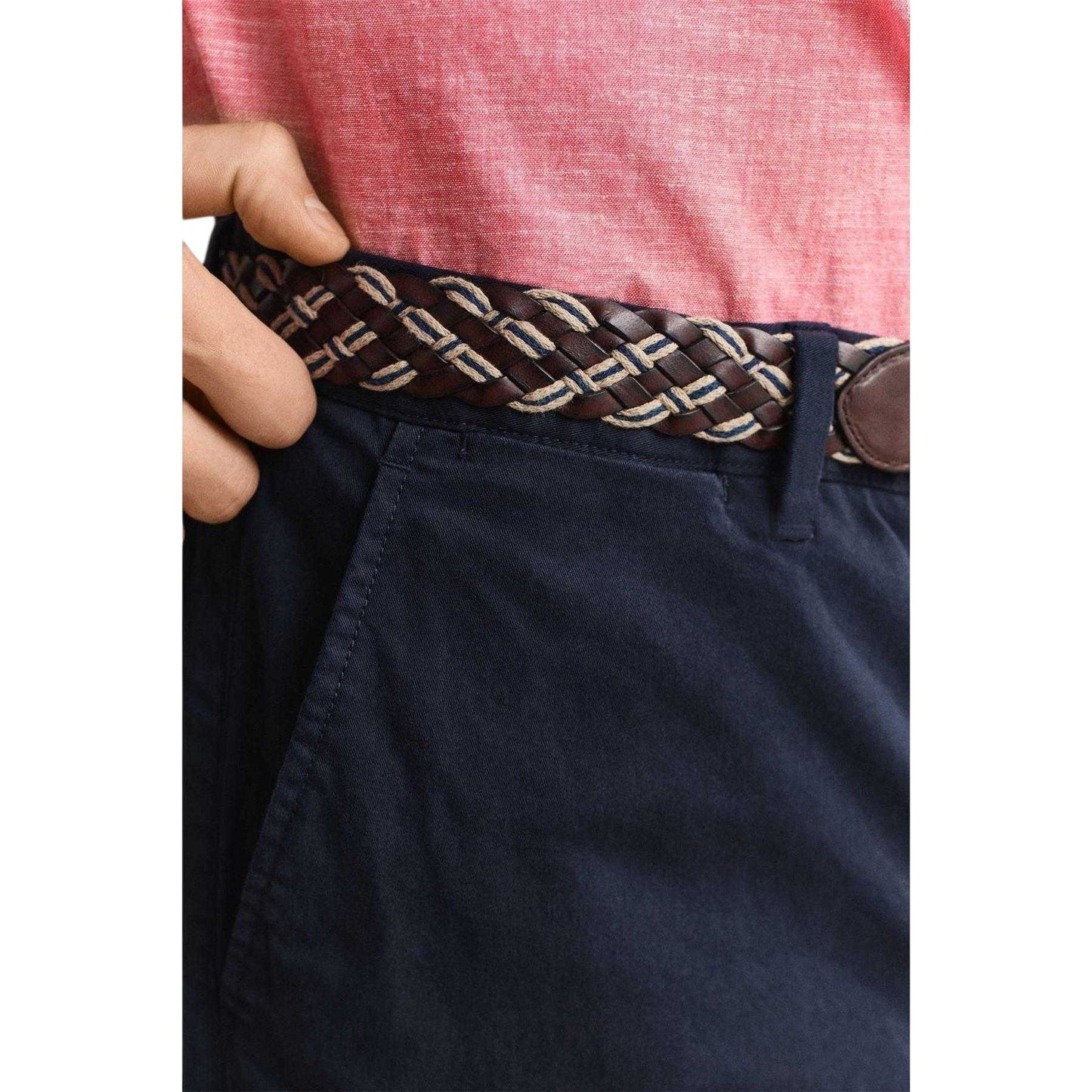 Evening Blue - Pack Shot - Gant Mens Twill Chinos