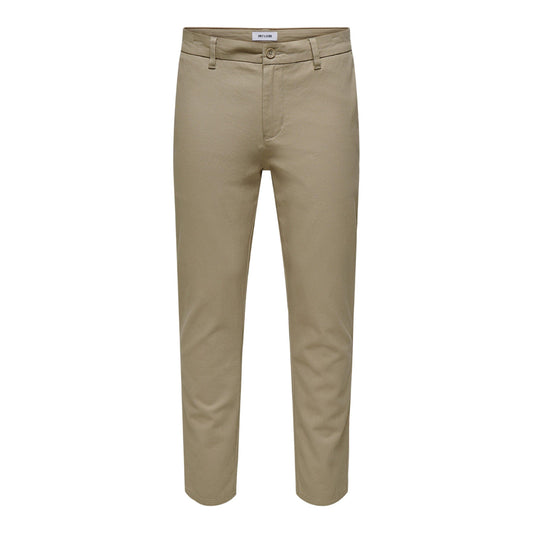 Chinchilla - Front - Only Mens Straight Chinos