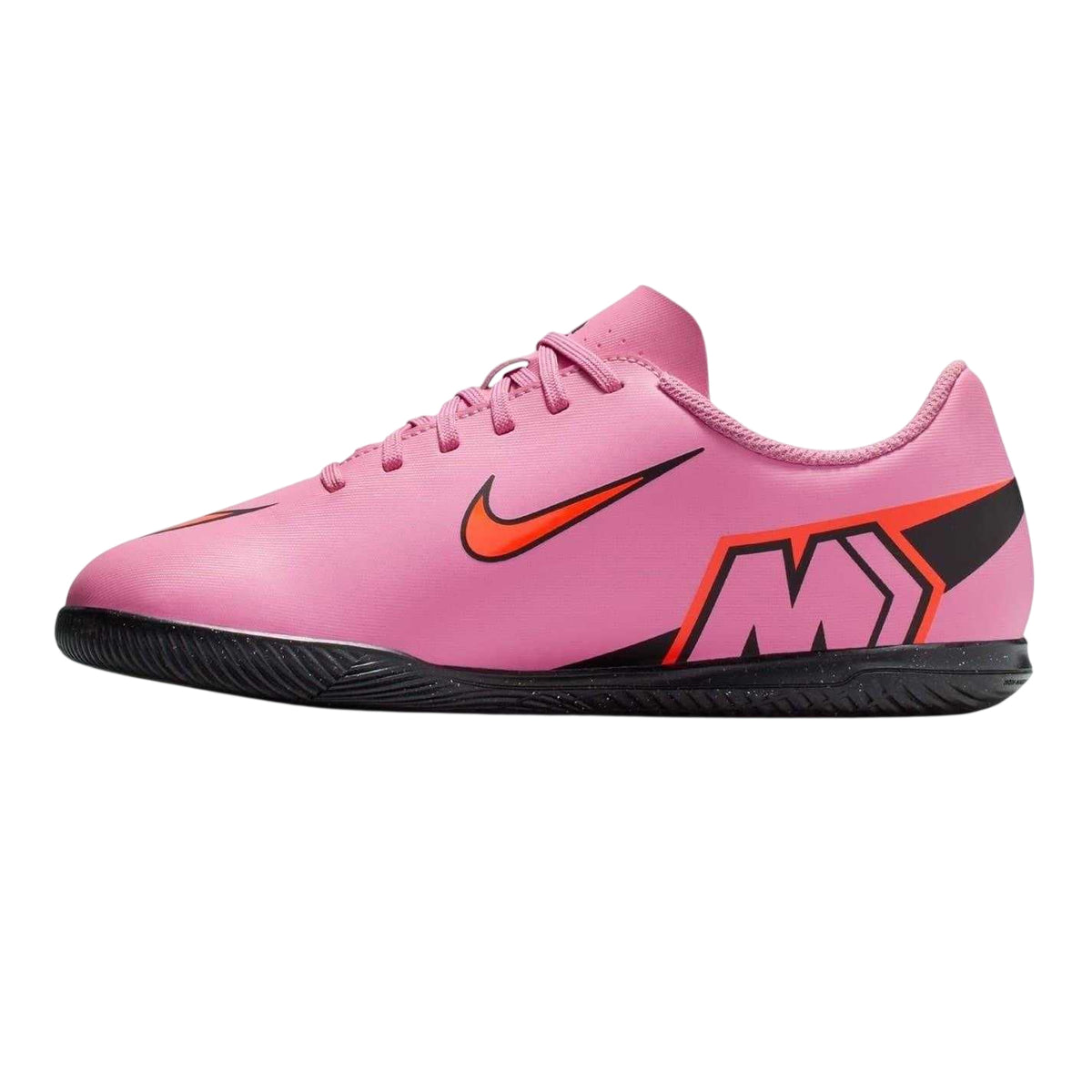 Pink-Black - Lifestyle - Nike Childrens-Kids Mercurial Indoor Football Shoes