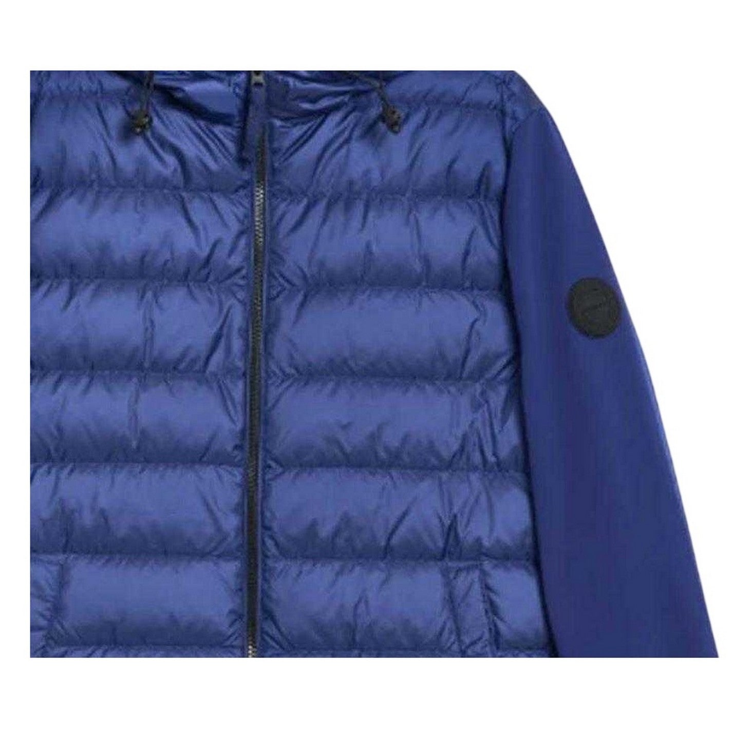 Navy - Side - Gant Mens Padded Regular Soft Shell Jacket