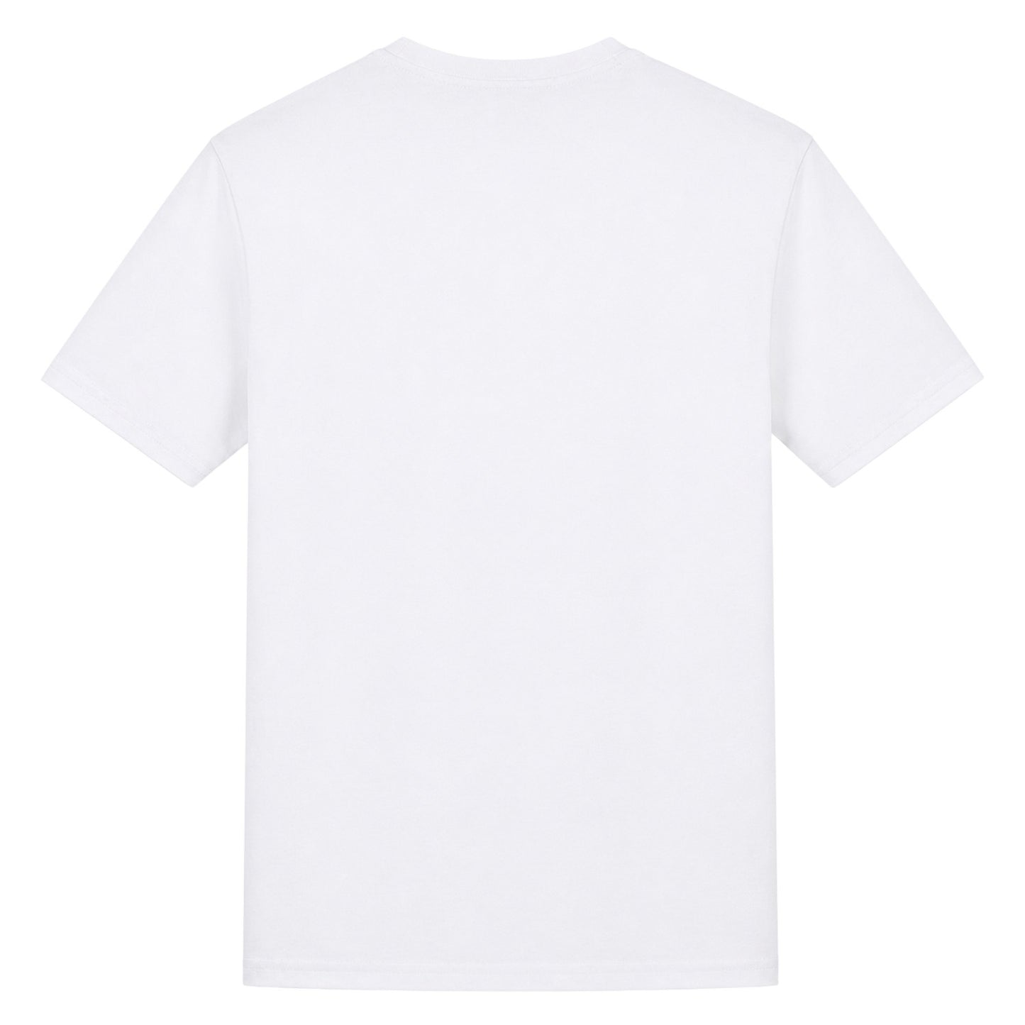 White - Back - AWD Mens Snooker Printed T-Shirt