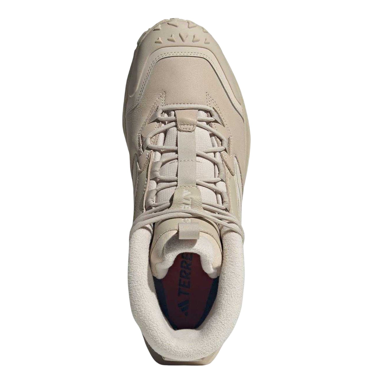 Total Beige - Lifestyle - Adidas Childrens-Kids Terrex Leather Hiking Boots