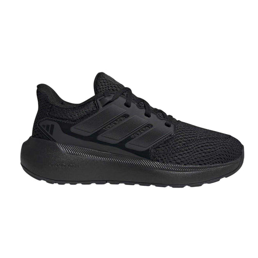 Triple Black - Front - Adidas Childrens-Kids Ultimashow Cloudfoam Running Shoes